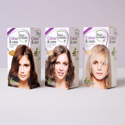 Colour & Care Dark Copper Brown 3.44, 100ml - Hairwonder