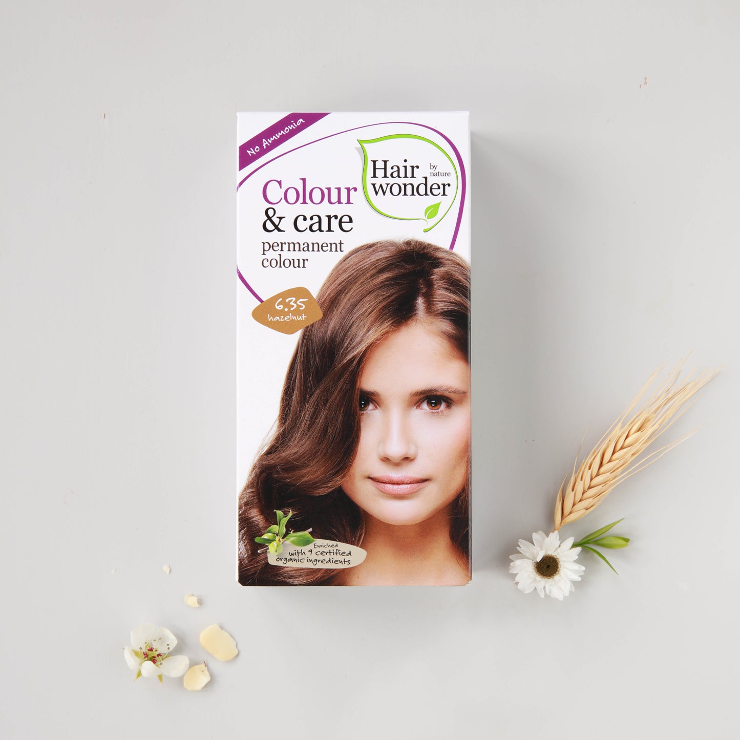 Colour & Care Dark Copper Brown 3.44, 100ml - Hairwonder