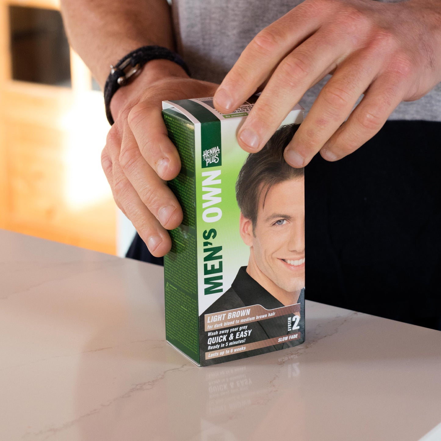 Men's Own Medium Brown, 80ml - Hennaplus