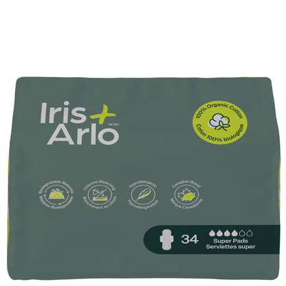 Night Pads, super, 34ct - Iris + Arlo Inc.