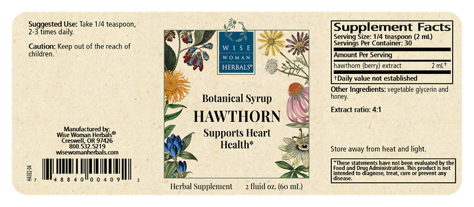 Hawthorne SE, 224g - Wise Woman Herbals