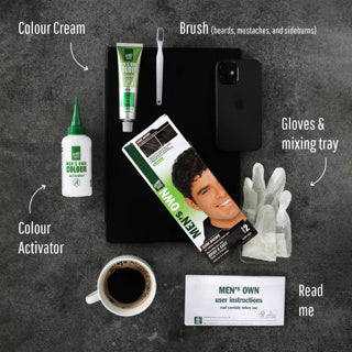 Men's Own Medium Brown, 80ml - Hennaplus