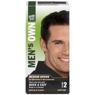 Men's Own Medium Brown, 80ml - Hennaplus
