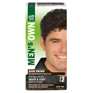 Men's Own Dark Brown, 80ml - Hennaplus