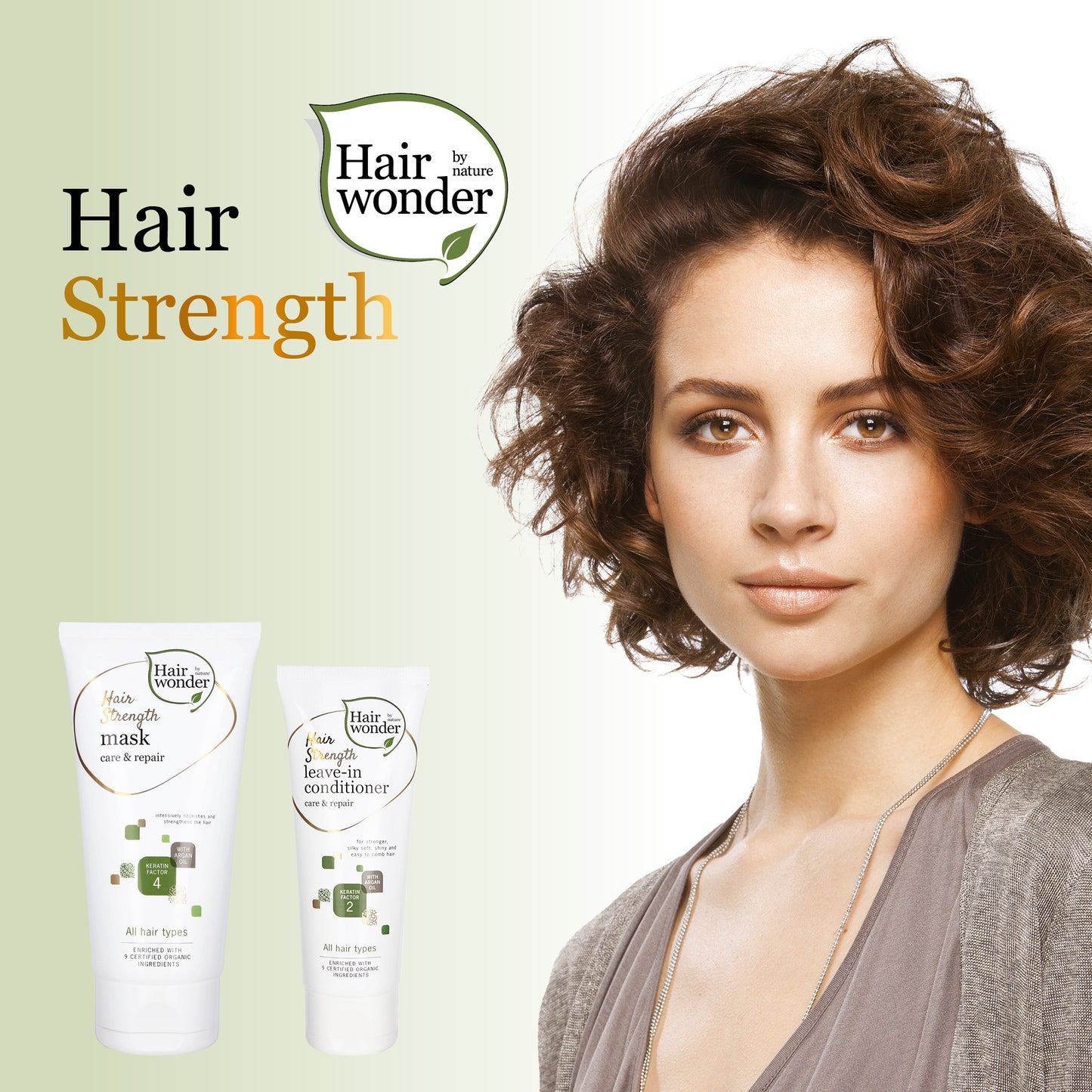 Hair Strength Leave-In Conditioner, 75ml - Hairwonder