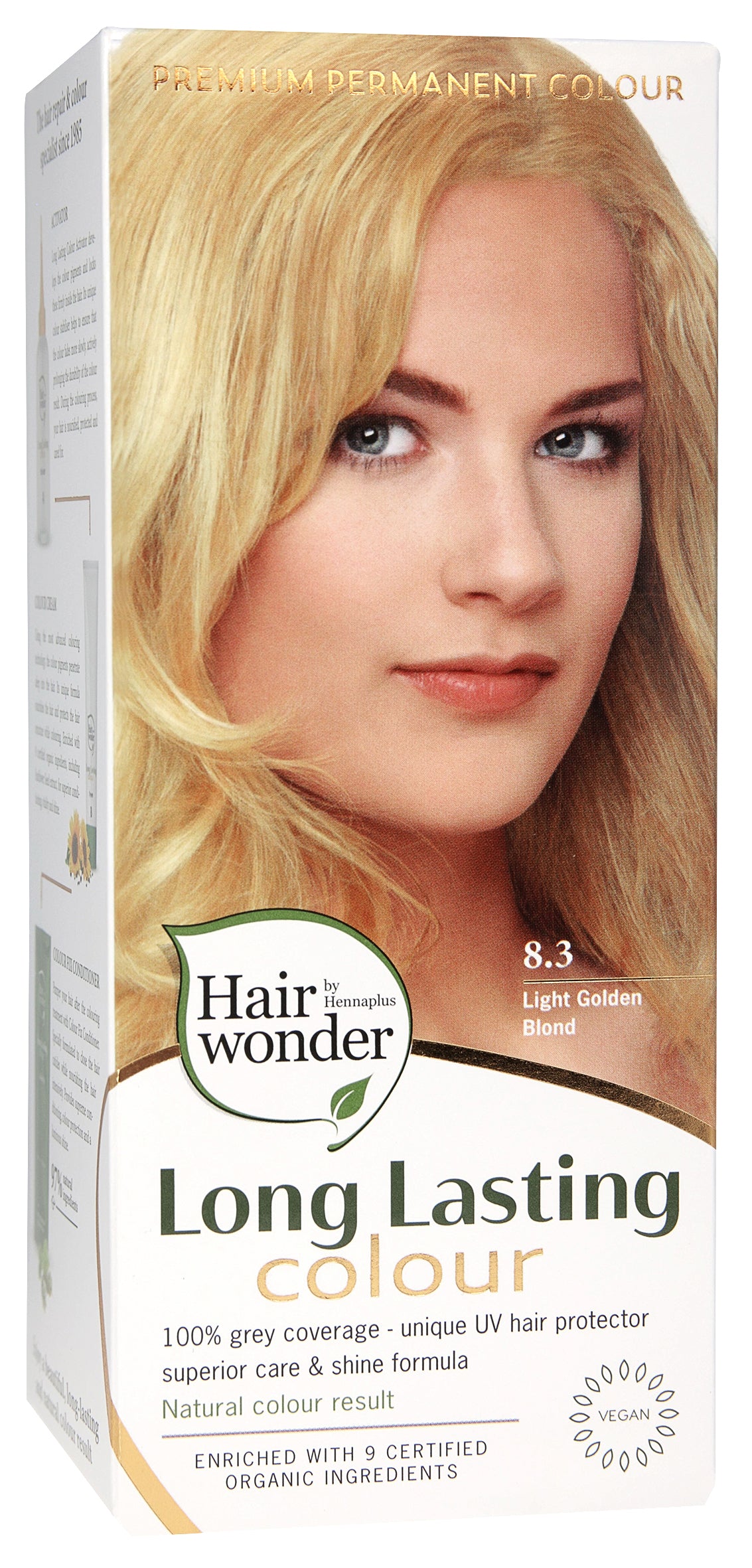 Light Golden Blond 8.3, 100ml - Hennaplus