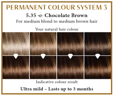 Chocolate Brown 5.35, 100ml - Hennaplus