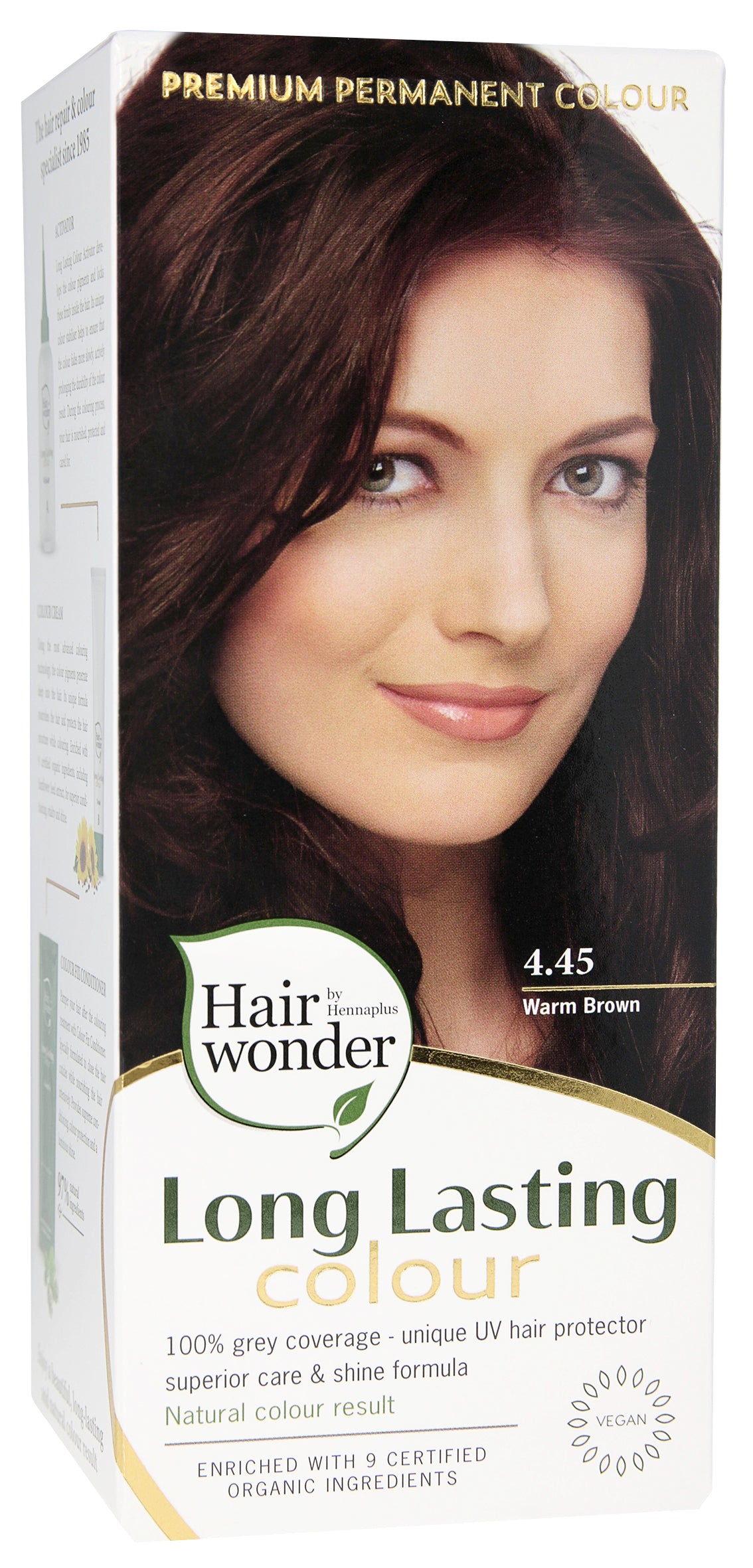 Warm Brown 4.45, 100 ml - Hennaplus
