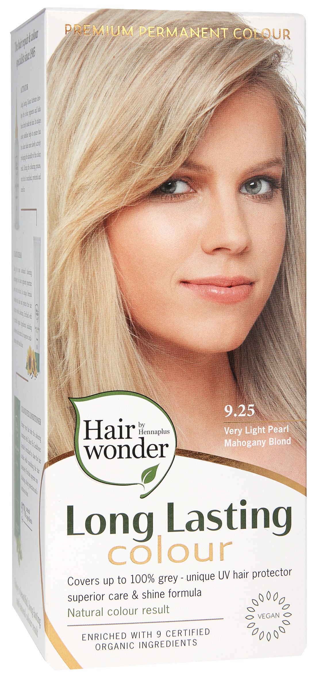 Very light pearl mahogany blond 9.25, 100 ml - Hennaplus