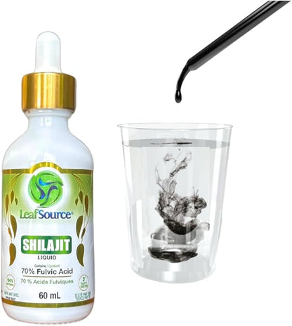 Shilajit Liquid, 60ml - LeafSource