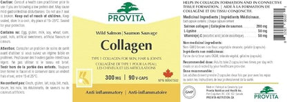 Wild Salmon Collagen 90 caps - Provita