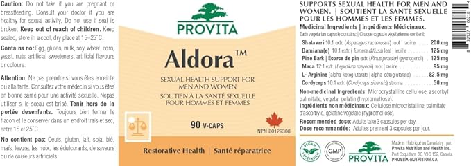 Aldora, 90 vcaps - Provita