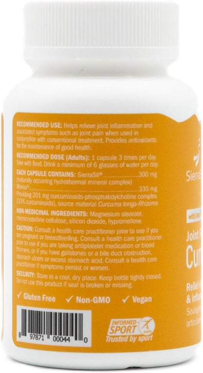 Joint Formula Curcumin, 90's - Sierrasil