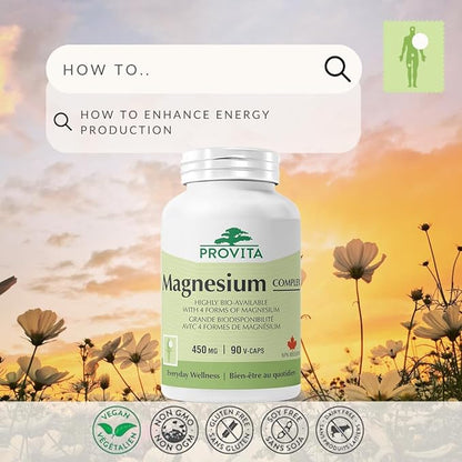 Magnésium Pro 90 gélules - Provita