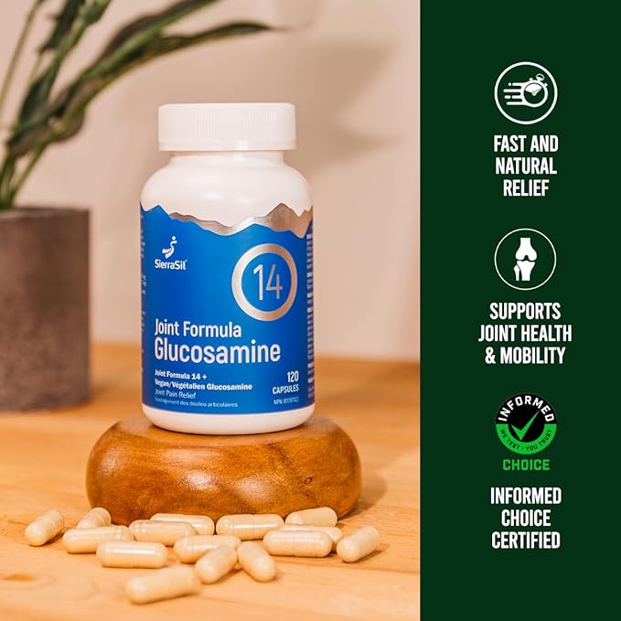 Jf Glucosamine, 120's - Sierrasil