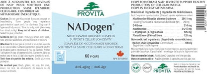 Nadogen, 60 capsules végétales - Provita