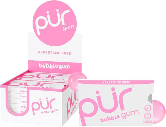Bubblegum Blister Pack, 9ct, 12/tray - The Pur Company