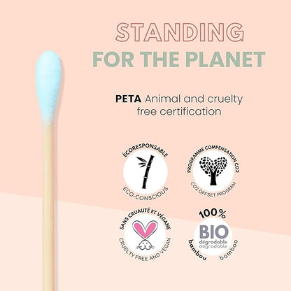 Cotton Swabs, 12/Box - The Future Is Bamboo