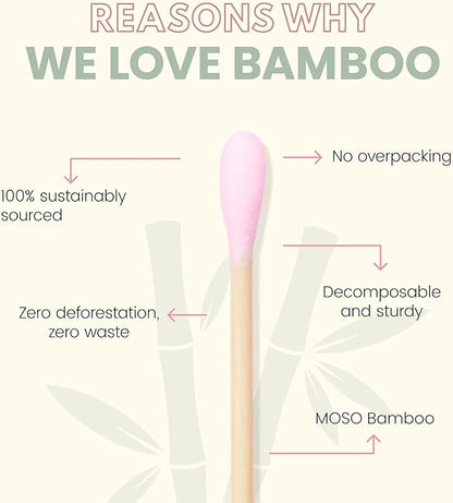 Cotton Swabs, 12/Box - The Future Is Bamboo