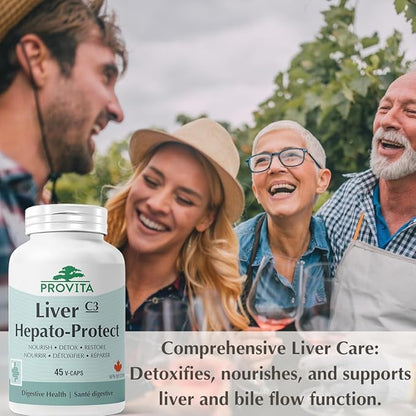 Hepato-Protect Foie 45 gélules - Provita