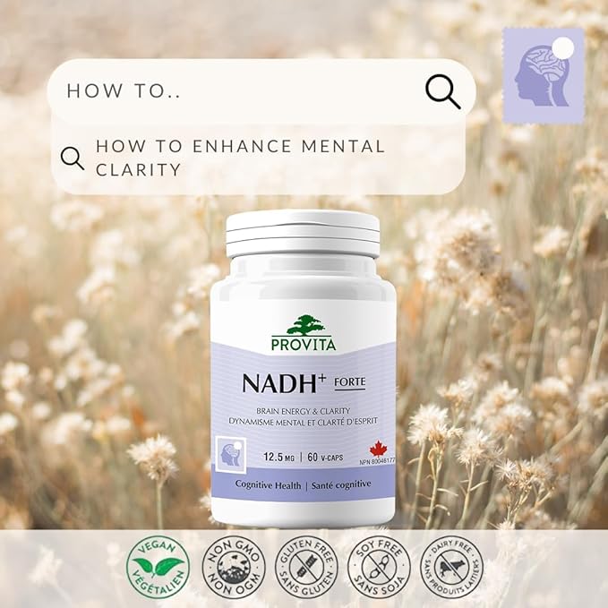 NADH+ 30 gélules végétales - Provita
