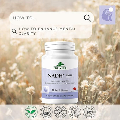 NADH+ 30 gélules végétales - Provita