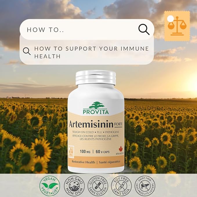 Artémisinine Forte 60 gélules - Provita