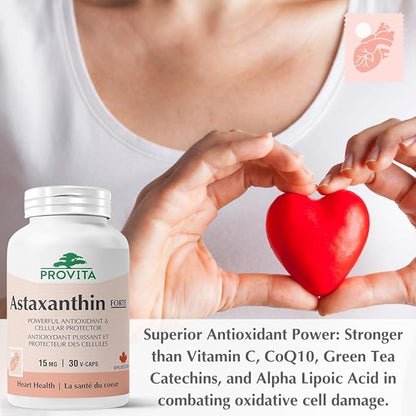 Astaxanthine Forte 30 gélules végétales - Provita