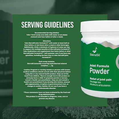 Joint Formula Powder, 240g - Sierrasil