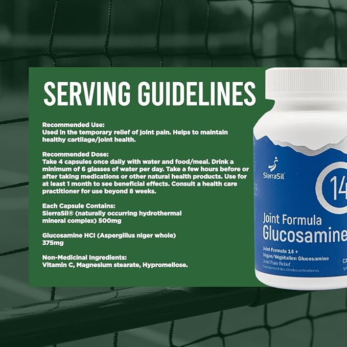 Jf Glucosamine, 120's - Sierrasil