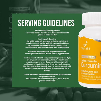 Joint Formula Curcumin, 90's - Sierrasil