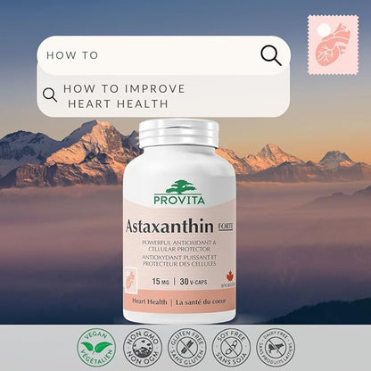 Astaxanthine Forte 30 gélules végétales - Provita
