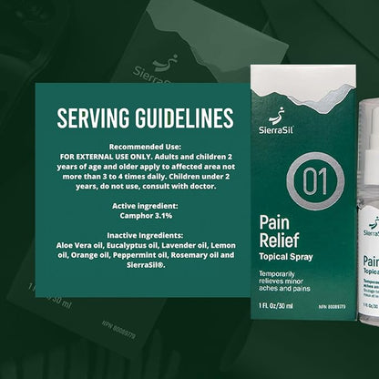 Topical Spray, 30ml - Sierrasil