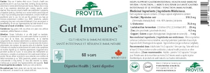 Gut Immune, 60 vcaps - Provita