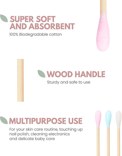Cotton Swabs, 12/Box - The Future Is Bamboo