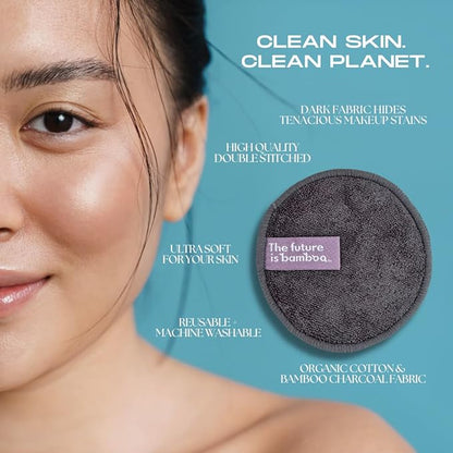 Charcoal Facial Rounds Starter - The Future Is Bamboo