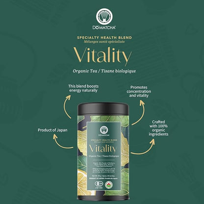 Specialty Health Blend Vitality Green Mix, 80g - DōMatcha®