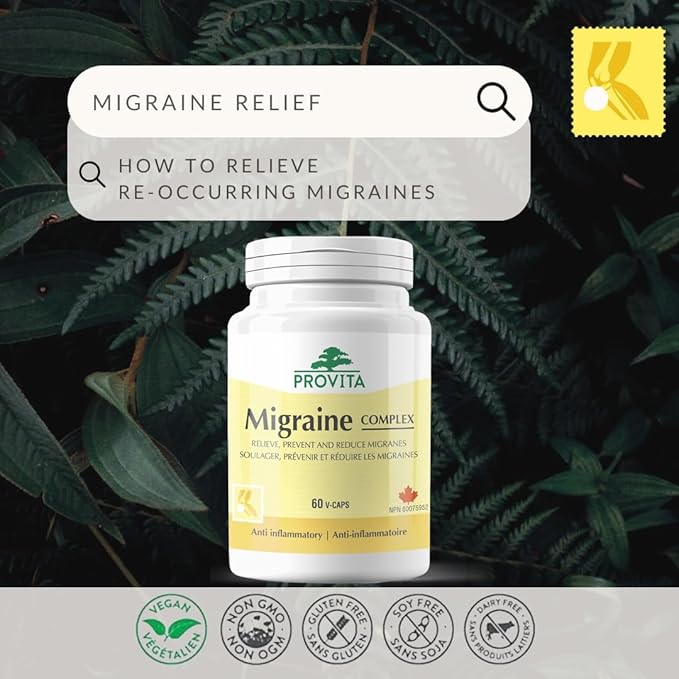 Migraine 60 gélules - Provita
