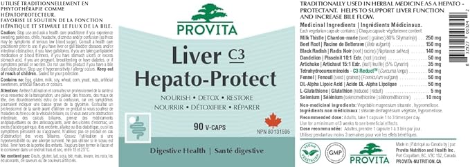 Liver C3 Hepato-Protect, 90 - Provita