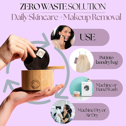 Charcoal Facial Rounds Starter - The Future Is Bamboo