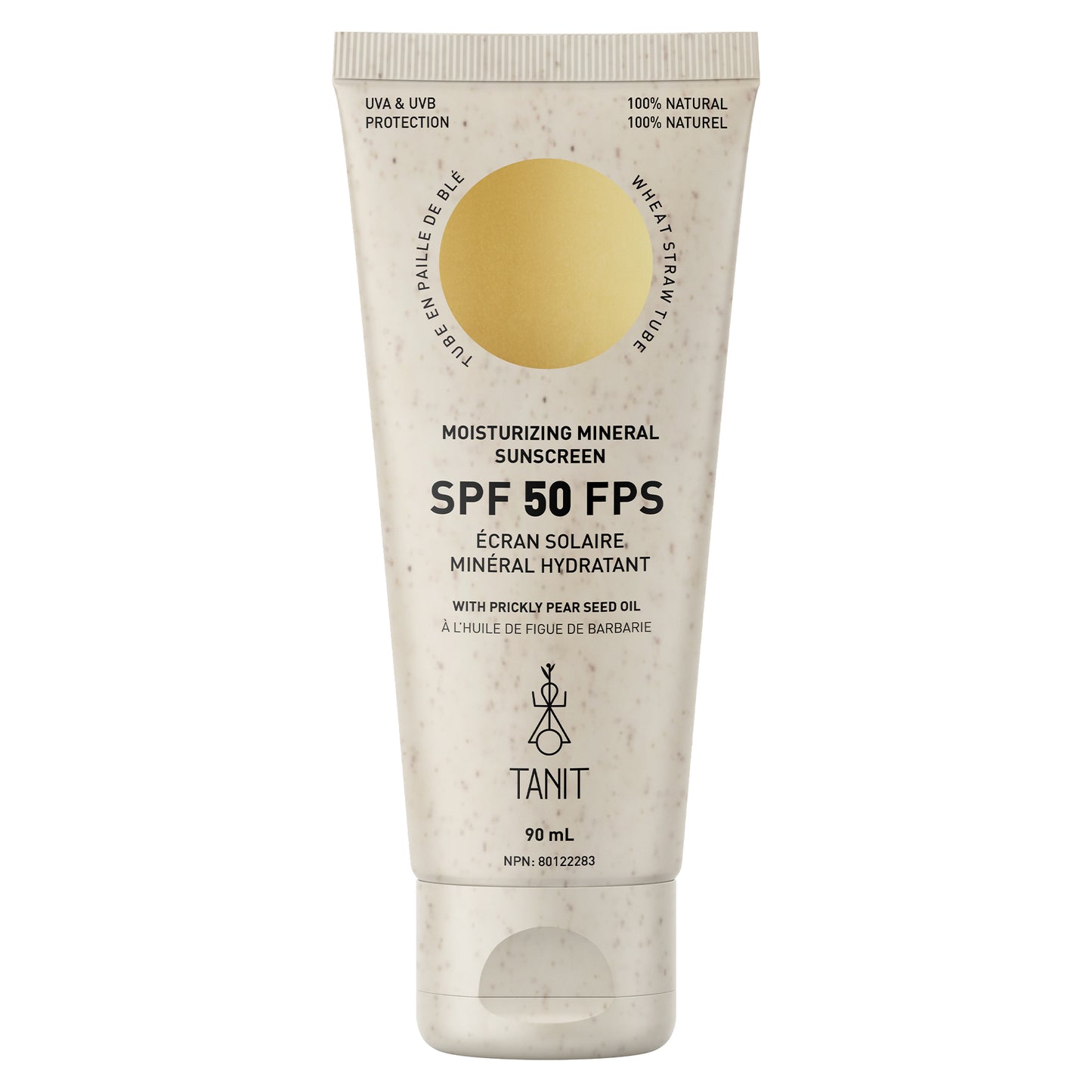 Sunscreen Spf50 - Coconut Vanilla, 90ml - Tanit