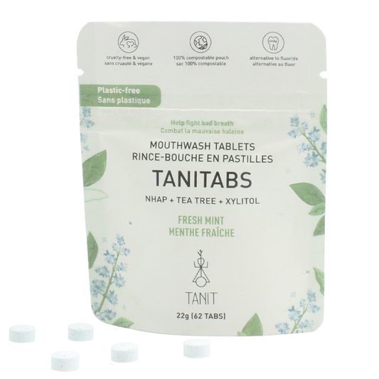 Mouthwash 12pk, Frsh Mint, 62tab Pch - Tanit
