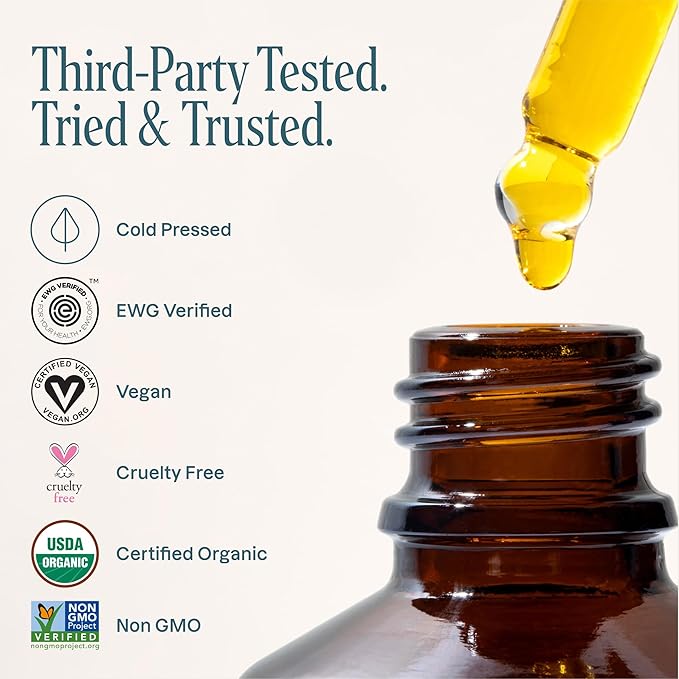 Organic Jojoba Oil, 120ml - Cliganic