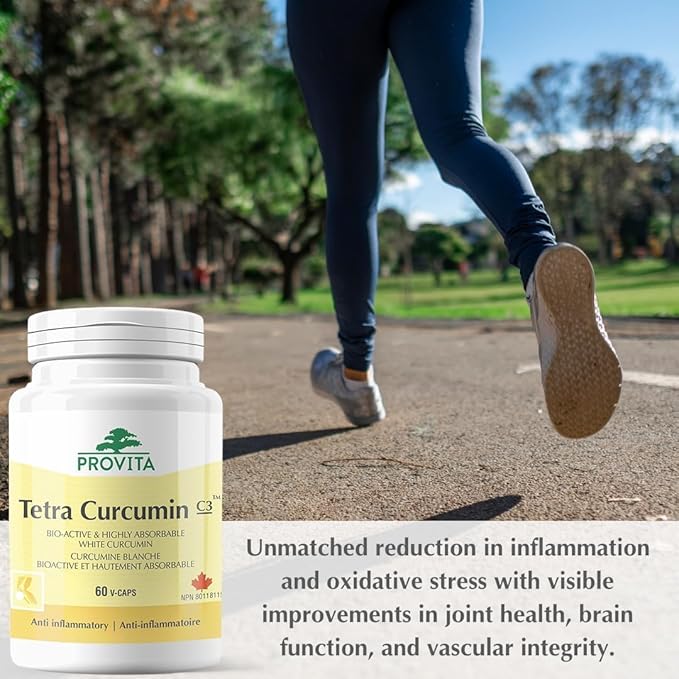 Tétra Curcumine C3, 60 gélules végétales - Provita
