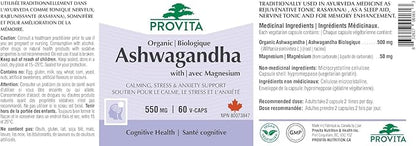 Ashwagandha 60 gélules - Provita