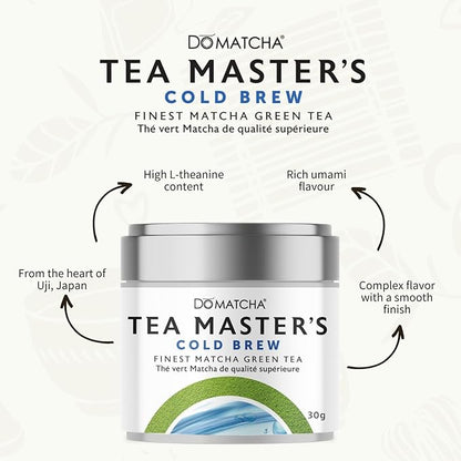 DōMatcha® Cold Brew Matcha, Tin, 30 g