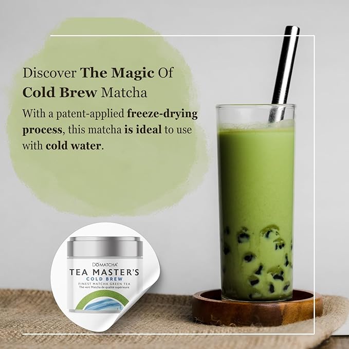 DōMatcha® Cold Brew Matcha, Tin, 30 g