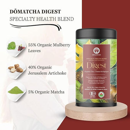Specialty Health Blends Digest Green Mix, 80g - DōMatcha®