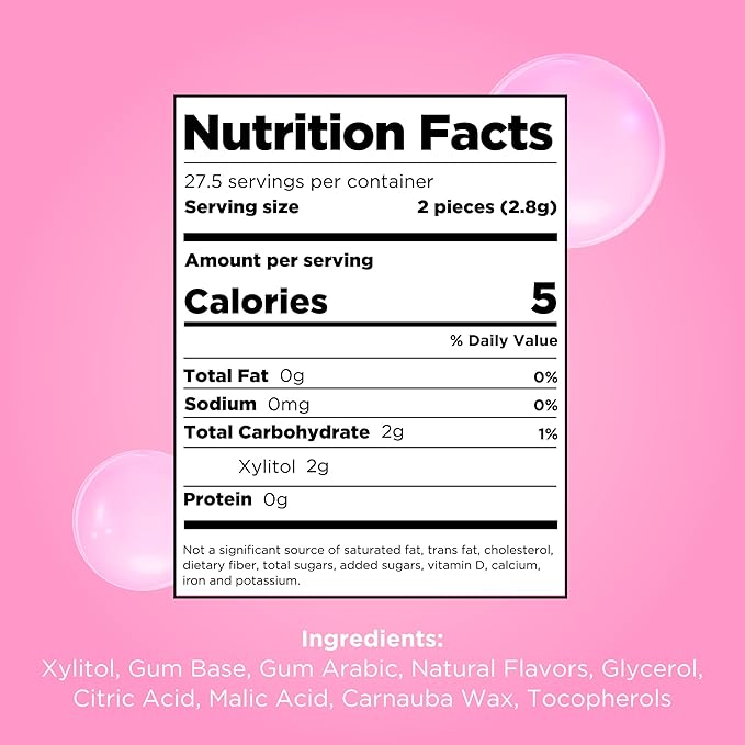 Bubblegum Blister Pack, 9ct, 12/tray - The Pur Company