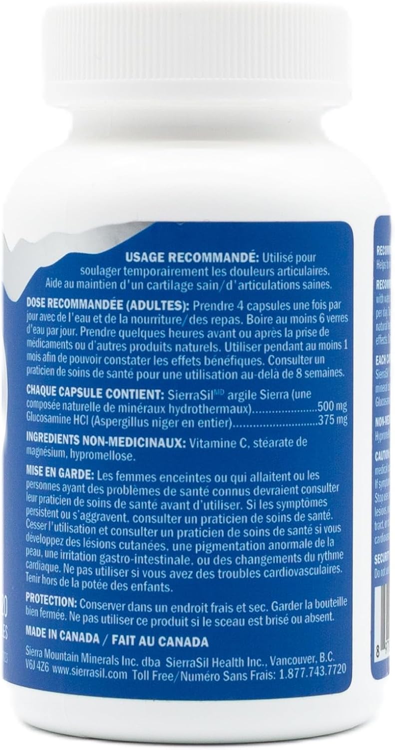 Jf Glucosamine, 120's - Sierrasil